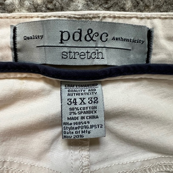 PD&C Cream Slim Jeans Classic Style 34X32 (P108) - Picture 3 of 7